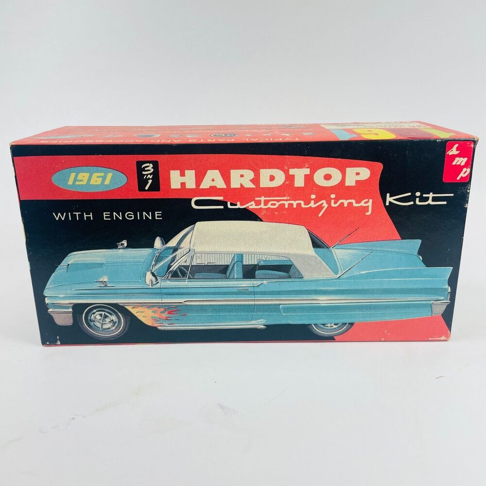 SMP AMT 1961 Hardtop Customizing Kit K-921 3-in-1 Model Car Kit EMPTY BOX ONLY